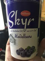 Mängden socker i Skyr Heidelbeere