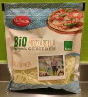 Mängden socker i Schnittfester Mozzarella gerieben