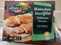 Mängden socker i Hähnchenbrustfilet Teilstücke Kräuter
