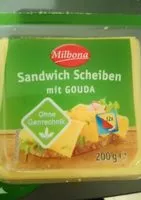 Mängden socker i Sandwich Scheiben mit Gouda