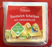 Mängden socker i Sandwich Scheiben mit EMMENTALER