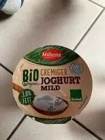 Mängden socker i Bio Organic Cremiger Joghurt Mild (3,8% Fett)