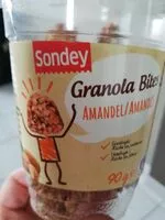 Mängden socker i Granola bites amendes