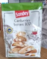 Mängden socker i cantuccio Toscana igp