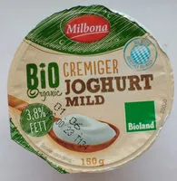 Mängden socker i Milbona Cremiger Joghurt mild