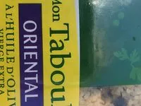 Mängden socker i Mon taboulé oriental