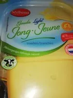 Mängden socker i Gouda light jeune