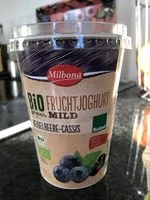 Mängden socker i Bio Fruchtjoghurt Heidelbeer-Cassis