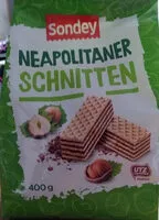 Mängden socker i Neapolitaner Schnitten