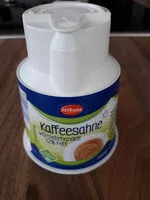 Mängden socker i Kaffeesahne