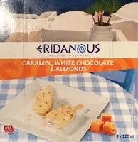 Mängden socker i Caramel, white chocolate & almonds