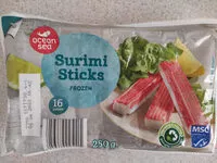 Mängden socker i Paluszki surimi