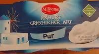 Mängden socker i Joghurt Griechischer Art (pur)