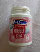 Mängden socker i JET gum Bubble gum