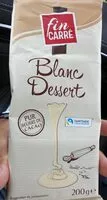 Mängden socker i Blanc dessert