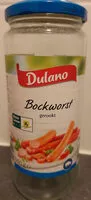 Mängden socker i Bockworst gerookt
