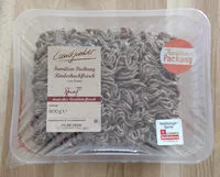 Mängden socker i Landjunker Familienpackung Rinderhackfleisch
