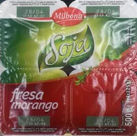 Mängden socker i Soja fresa