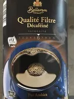 Mängden socker i Café soluble décaféiné