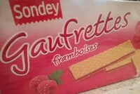 Mängden socker i Gaufrettes framboise