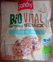 Mängden socker i Vital Gebäck Kokos und Kürbis