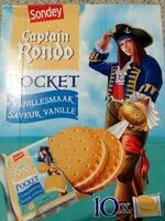 Mängden socker i Captain Rondo pocket