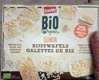 Mängden socker i Quinoa Rijstwafels