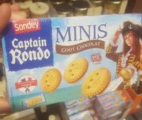 Mängden socker i mini de Captain rondo