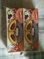 Mängden socker i Barquette chocolat noisette