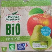 Mängden socker i Compote pomme-poire bio SSA