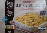 Mängden socker i Gratin de Coquillettes