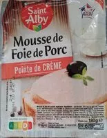 Mängden socker i Mousse de foie de porc