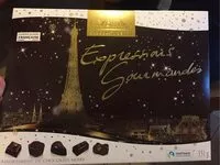 Mängden socker i Expressions gourmandes - Assortiment de chocolats noirs