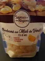 Mängden socker i Bonbons au miel de Vendée