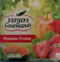 Mängden socker i Vergers Gourmands Pomme Fraise
