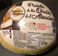 Mängden socker i Palette à la Diable