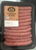 Mängden socker i 12 saucisses de veau