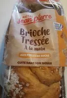 Mängden socker i Brioche Tressée aux perles de sucre