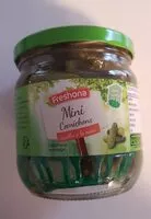 Mängden socker i Mini cornichons