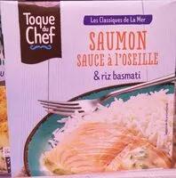 Mängden socker i Saumon sauce à l oseille et riz basmati