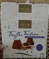 Mängden socker i Truffes fantasies aux éclats de crêpe dentelle