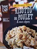Mängden socker i Risotto au poulet et aux cèpes