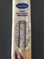 Mängden socker i 3 Mini-Salamis