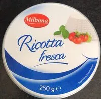 Mängden socker i Ricotta fresca