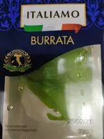 Mängden socker i Burrata