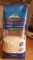 Mängden socker i Arroz largo