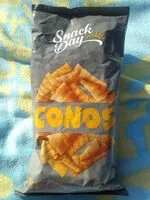 Mängden socker i Cones Bacon & Cheese