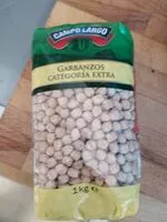 Mängden socker i Garbanzos Campo Largo