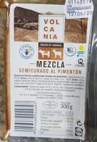 Mängden socker i Queso mezcla semicurado al pimentón