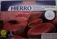 Mängden socker i Hierro +Vitamina C +Ácido Fólico+Vitamina B12